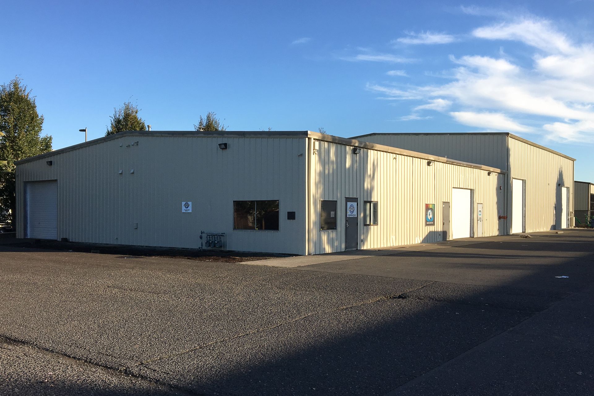 Commercial Steel Buildings - Painting Project Photos in Portland