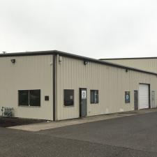Commercial steel building painting 006