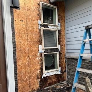 Dry Rot Repairs on Exterior Painting Project in Felida, WA 1