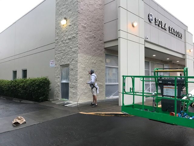 Commercial painting projects